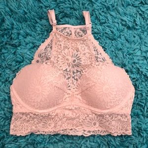 VS PINK Nude Lace Bralette